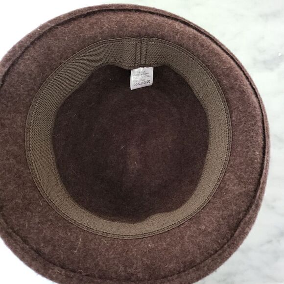 Brown Wool Bucket Hat NWOT - Picture 6 of 7